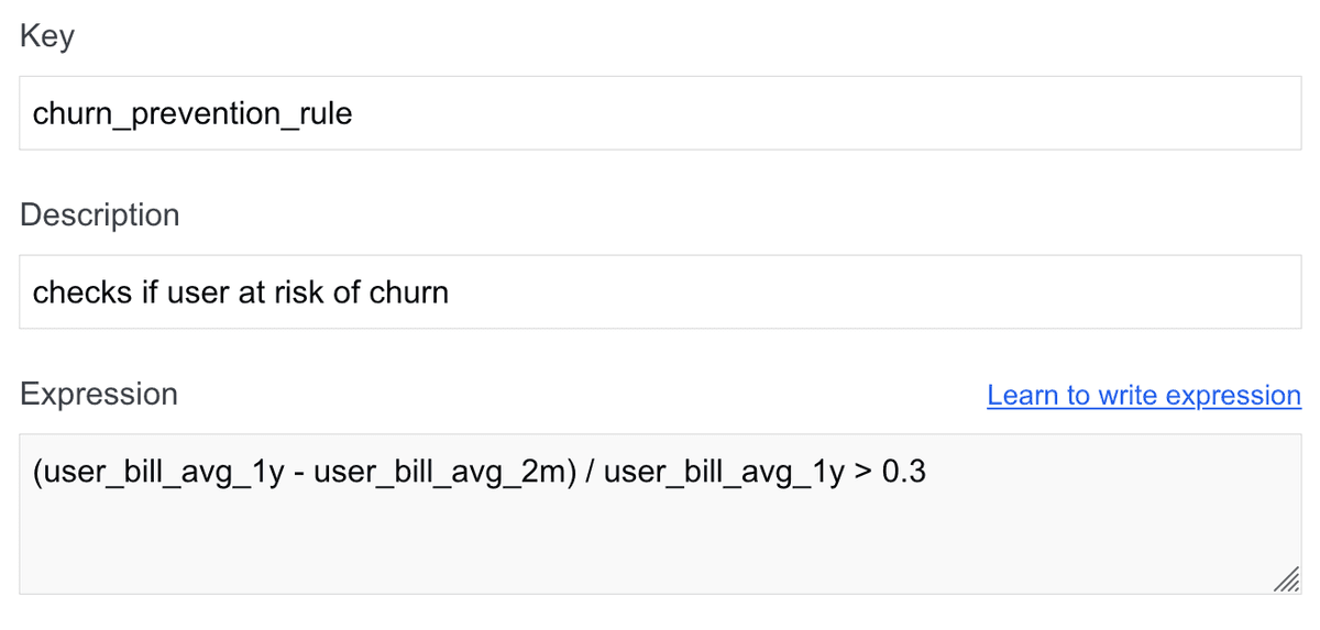 checks if user at risk of churn